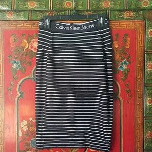 Calvin Klein Jeans Jersey Skirt